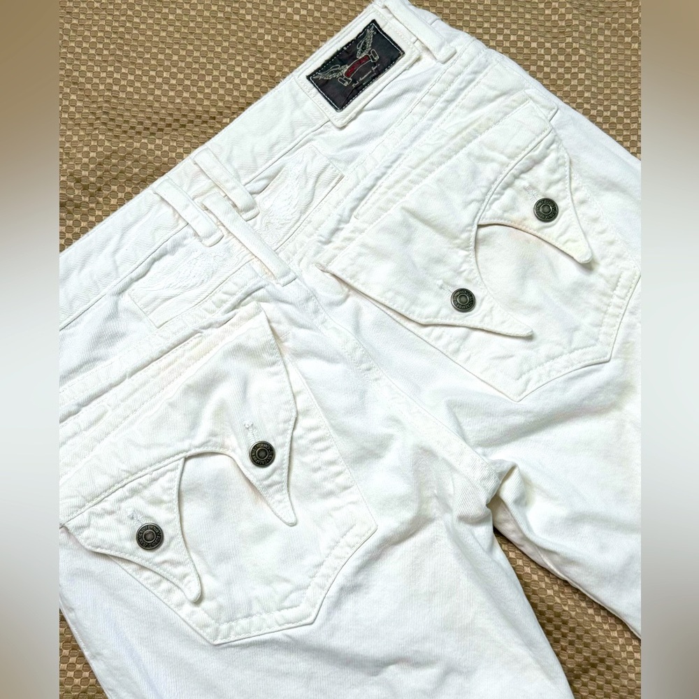 New Men's ROBIN'S JEAN Double Flaps Denim Shorts